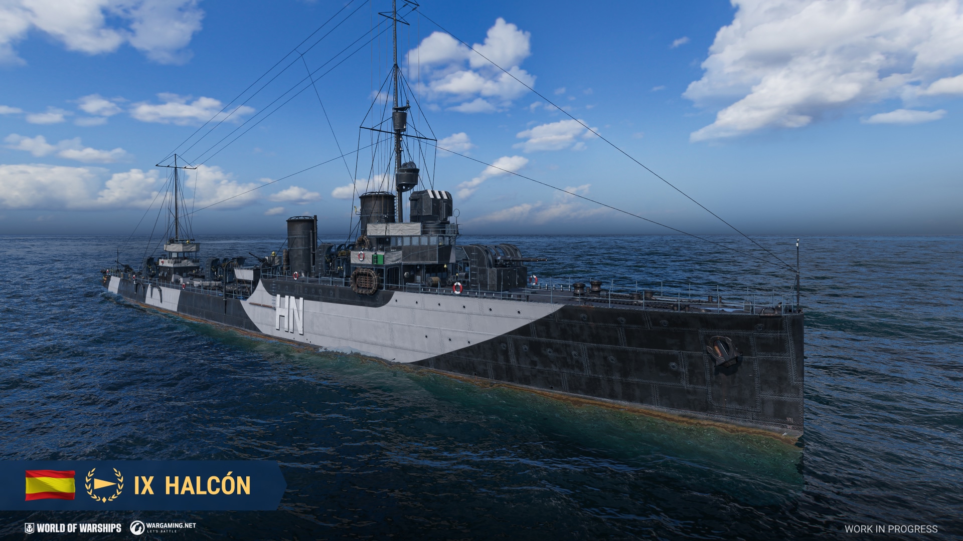 Spanish Destroyer Halcón, Tier IX